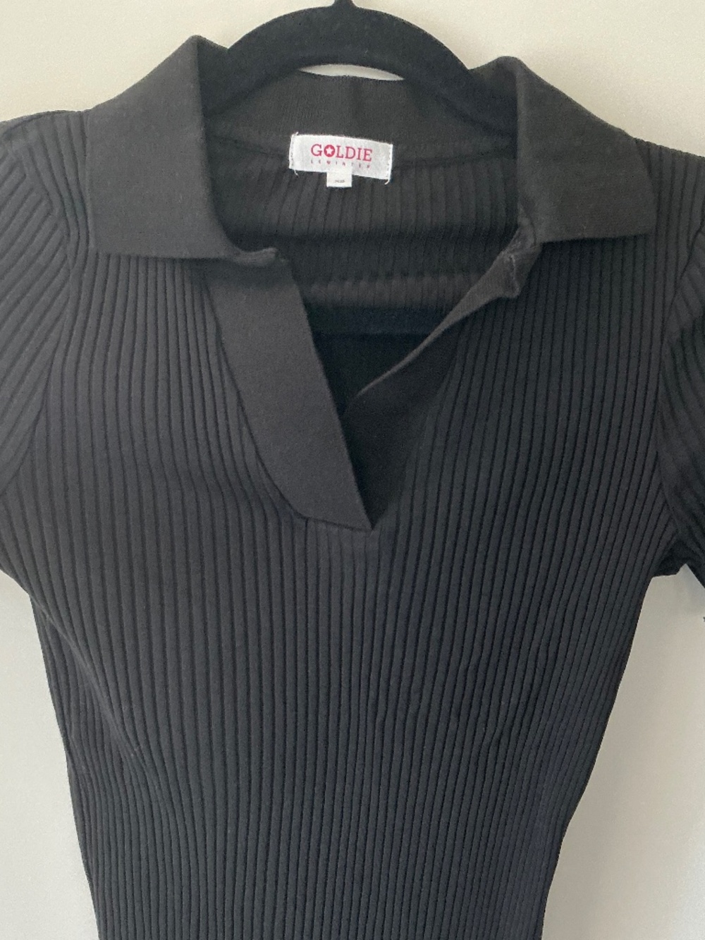 Nwot Goldie ribbed top